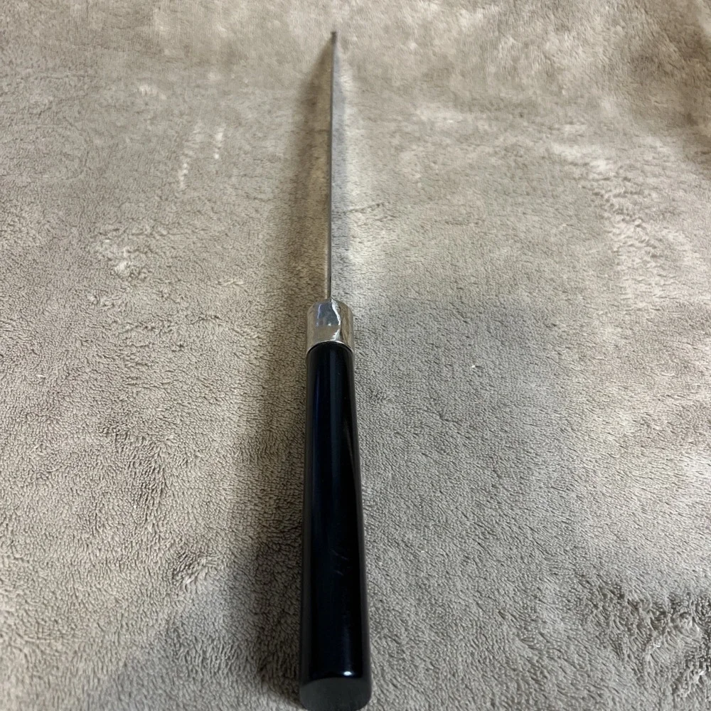 Vintage Sheffield‎ England Crown Crest Carving Knife Pre-Owned 12.75
